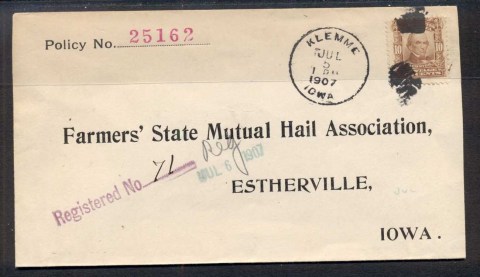 USA-1907-10c-Webster-Registered-cover