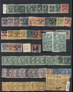 USA-1908-1919-Washington-Franklin-Precancels-TC-Assortment_1