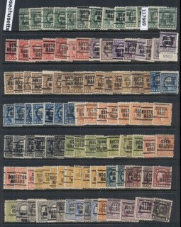 USA-1908-1919-Washington-Franklin-Precancels-TC-Assortment_13