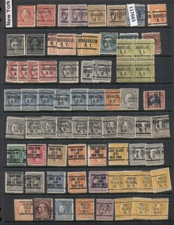 USA-1908-1919-Washington-Franklin-Precancels-TC-Assortment_9