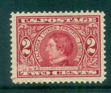 USA-1909-Sc370-2c-Alaska-Yukon-Pacific-Exposition-MLH-lot67270