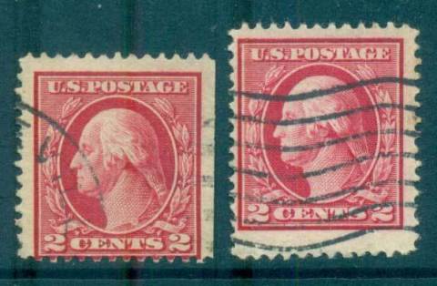 USA-1912-14-Sc406-2c-carmine-Washington-TyI-Perf-12-Wmk-S-L-ERROR