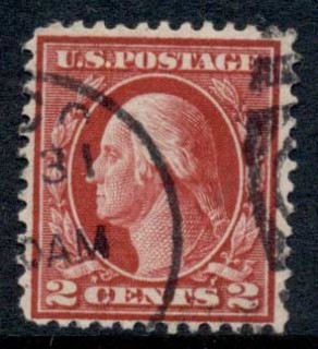 USA-1912-14-Sc406-2c-carmine-Washington-TyI-Perf-12-Wmk-S-L-FU