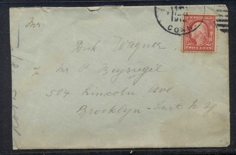 USA-1912-2c-Washington-cover-to-Brooklyn