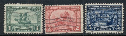 USA-1920-Sc548-50-Pilgrim-Tercentenary-FU