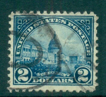 USA-1922-25-Sc572-2-US-Capitol-Perf-11-Flat-Plate-FU-lot68139