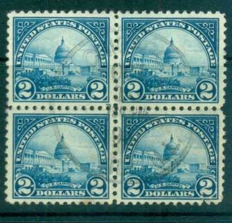 USA-1922-25-Sc572-2-US-Capitol-Perf-11-Flat-PlateBlk-4-FU-lot68136