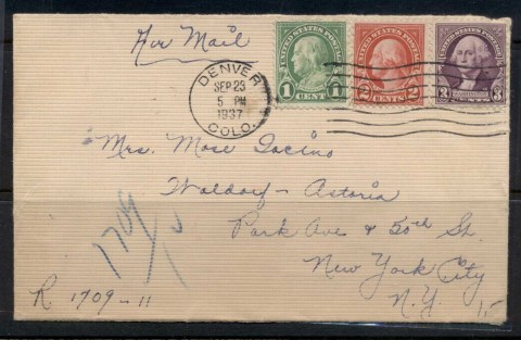 USA-1922-38-Fourth-Bureau-Denver-1937-to-New-York-cover