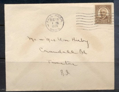 USA-1922-38-Fourth-Bureau-Harding-Side-face-Fall-River-1935-cover