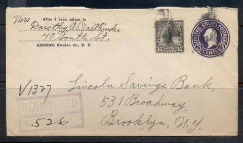 USA-1922-38-Fourth-Bureau-Registered-uprated-PSE-Addison1938-cover