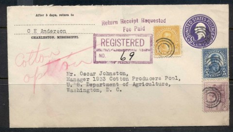 USA-1922-38-Fourth-Bureau-Uprated-PSE-mixed-franking-Charleston-1934-cover