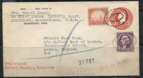 USA-1922-38-Fourth-Bureau-Uprated-PSE-mixed-franking-Golden-gate-20c-Registered-Bridgeport-1937-cover