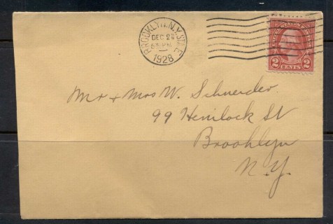 USA-1922-38-Fourth-Bureau-Washington-2c-Brooklyn-1928-cover_1