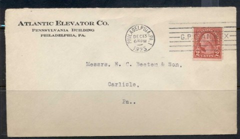 USA-1922-38-Fourth-Bureau-Washington-2c-coil-Atlantic-Elevator-CC