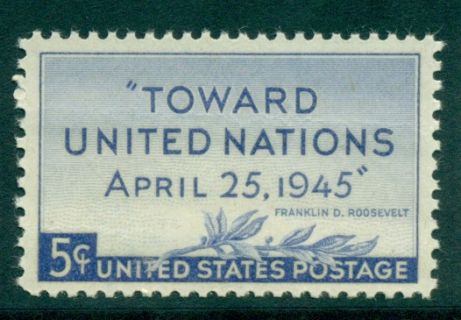 USA-1945-Sc928-United-Nations-Conference-MUH-lot33540