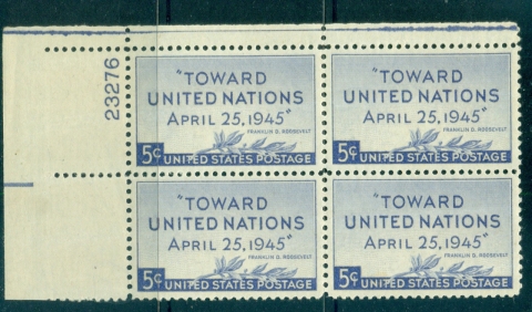 USA-1945-Sc928-United-Nations-Conference-PB23276-MUH-lot67612