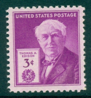 USA-1946-Sc945-Thomas-Edison-MUH-lot33448