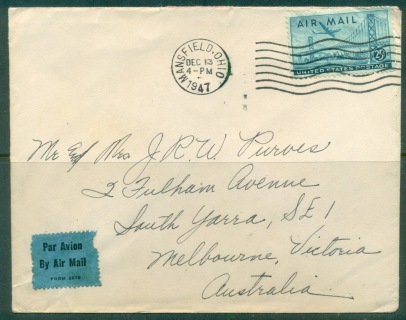 USA-1947-25c-Airmail-NY-to-Australia-cover_2