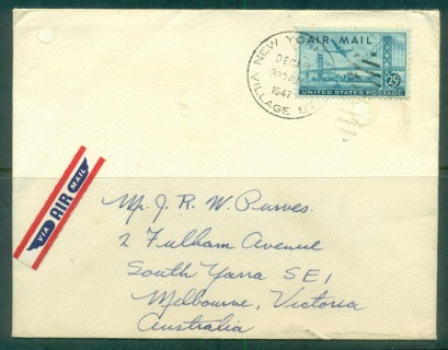 USA-1947-25c-Airmail-NY-to-Australia-cover_3