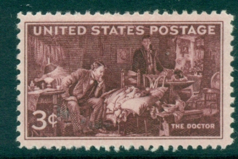 USA-1947-Sc949-Doctors-MLH-lot33440