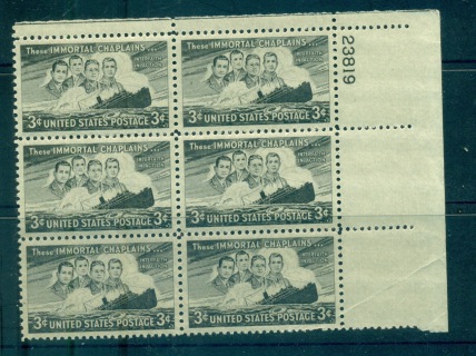 USA-1948-Sc956-Four-Chaplains-PB623819-MUH-lot67642