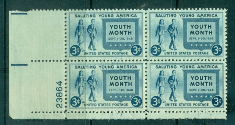 USA-1948-Sc963-Salute-to-Youth-PB623864-MUH-lot67653