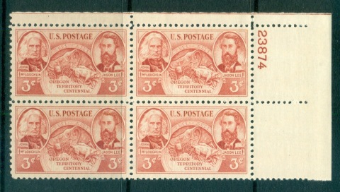 USA-1948-Sc964-Oregon-Territory-PB23874-MUH-lot67655