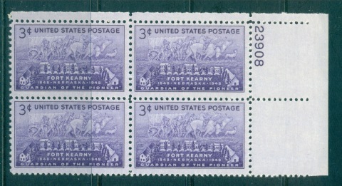 USA-1948-Sc970-Fort-Kearney-PB23908-MUH-lot67662