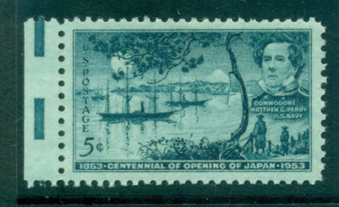 USA-1953-Sc1021-Opening-of-japan-centennial-MUH-lot33464