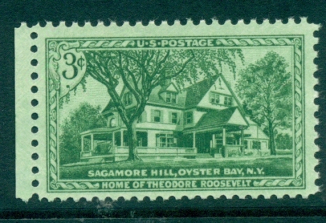 USA-1953-Sc1023-Sagamore-Hill-MUH-lot33466