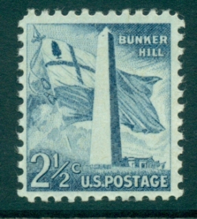 USA-1954-68-Sc1034-2½c-Bunker-Hill-MUH-lot33484