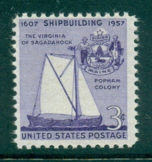 USA-1957-Sc1095-Shipbuilding-MUH-lot33502