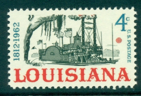 USA-1962-Sc1197-Louisiana-Statehood-MUH-lot33429