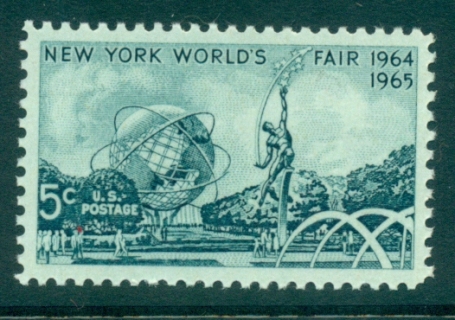 USA-1964-Sc1244-New-York-Worlds-Fair-MUH-lot333401