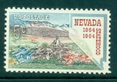 USA-1964-Sc1248-Nevada-Statehood-MUH-lot33403