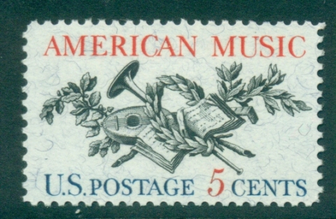 USA-1964-Sc1252-American-Music-MUH-lot33393