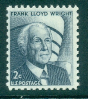 USA-1965-73-SC1280-2c-Frank-lloyd-Wright-MUH-lot33361