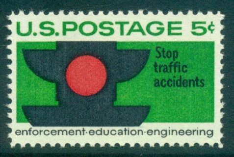 USA-1965-Sc1272-Traffic-Safety-MUH-lot33376