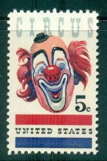 USA-1966-Sc1309-American-Circus-MUH-lot33342