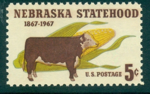 USA-1967-Sc1328-Nebraska-Statehood-MUH-lot33327