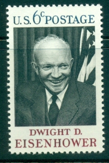 USA-1969-Sc1383-Dwight-Eisenhower-MUH-lot33292