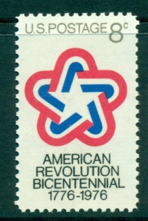 USA-1971-Sc1432-American-Revolution-Bicentennial-MUH-lot33279