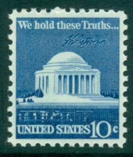 USA-1973-74-Sc1510-10c-Jefferson-Memorial-MUH-lot33266