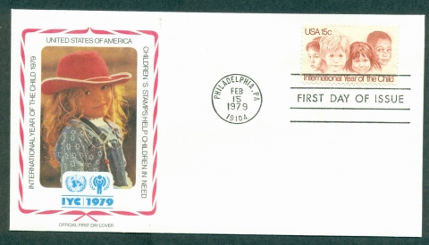 USA-1979-IYC-International-Year-of-the-Child-FDC-lot32048