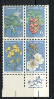 USA-1979-Sc1783-6-Endangered-Flora-MUH