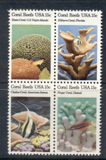 USA-1980-Sc1827-30-Coral-Reefs-MUH