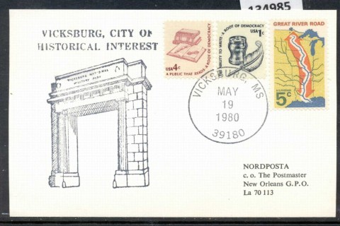 USA-1980-Vicksburg-Souvenir-Cover