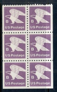 USA-1981-Sc1819-Eable-B-booklet-pane-MUH