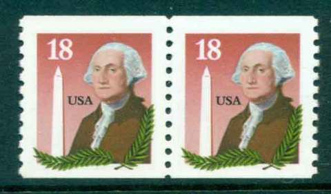 USA-1985-Sc2149-18c-Washington-Coil-Pr-MUH-lot47290