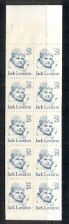 USA-1986-94-Sc2182-Jack-London-booklet-2-panes-MUH